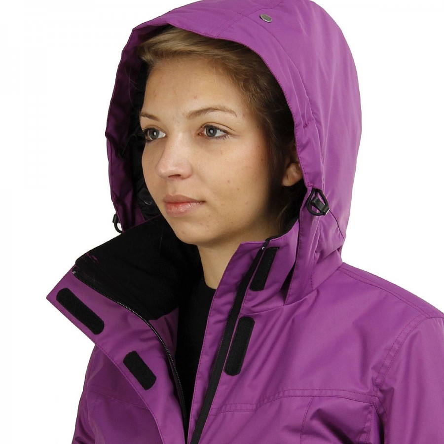 Woman Winter Coat alley 54508-36 fuchsia